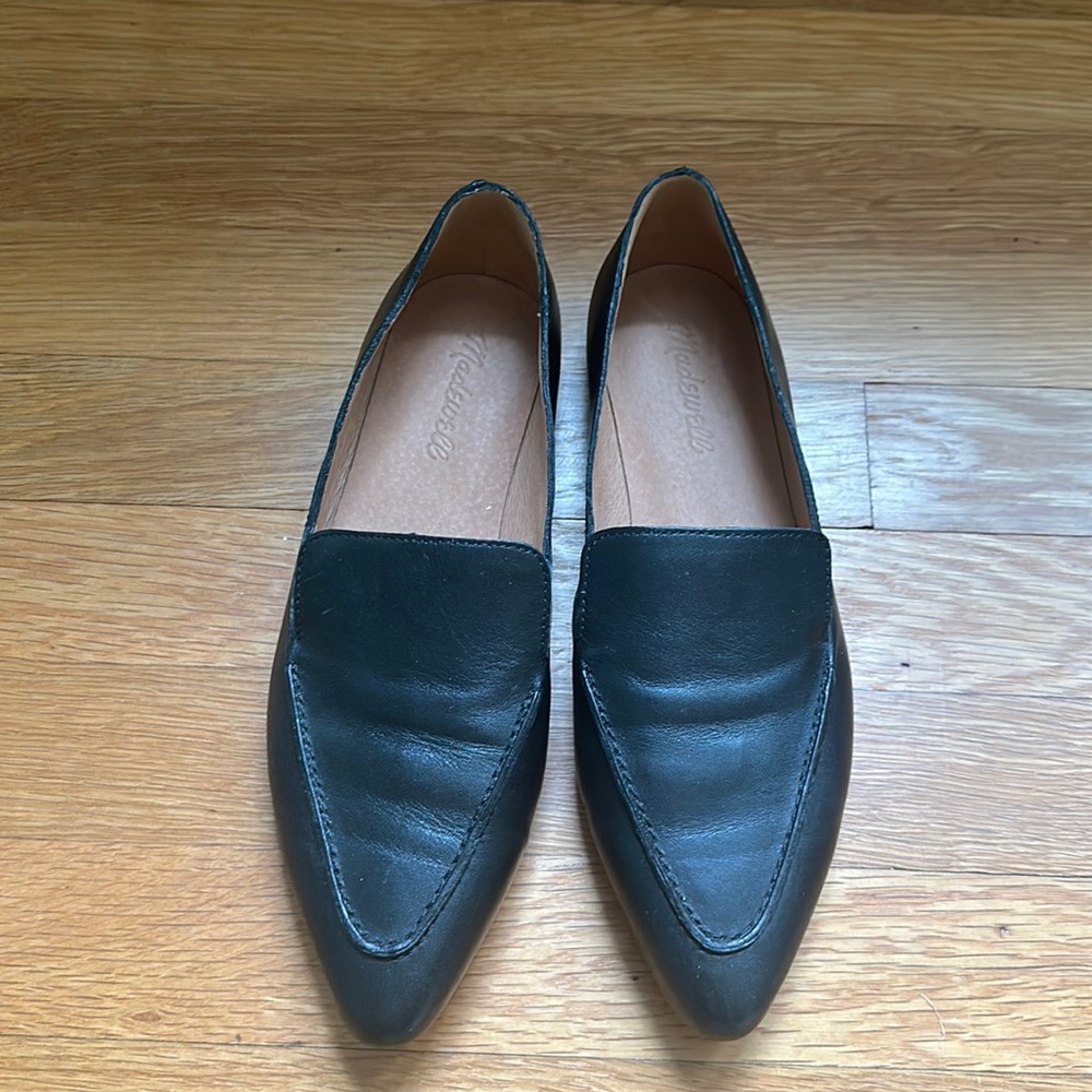 Madewell Frances Loafer, black, size 7.5, like new